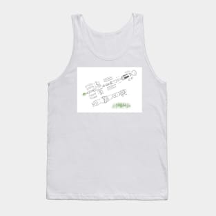 11th Doctor's Sonic Tank Top